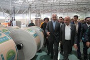  افتتاح نیروگاه ۲۴ مگاواتی سیمان مدلل با حضور وزیر کار