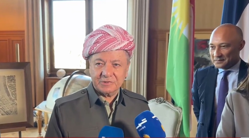 سفر اعلام‌نشده مسعود بارزانی به پاریس و نامگذاری خیابانی به نام «پیشمرگه»