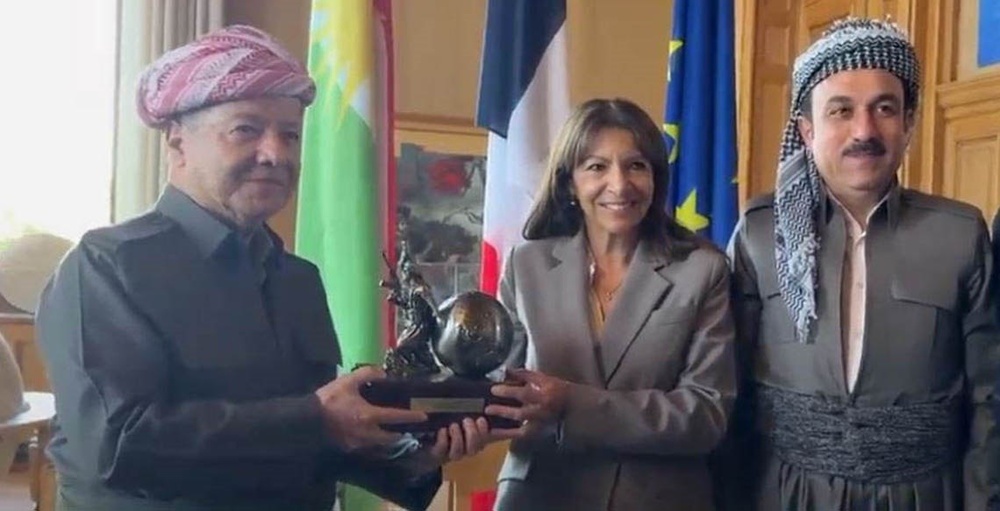 سفر اعلامنشده مسعود بارزانی به پاریس و نامگذاری خیابانی به نام «پیشمرگه»