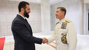 دیدار احمد شرع با فرمانده سنتکام در دمشق