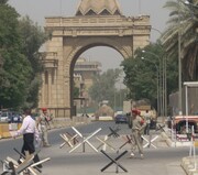 سرنگونی یک پهپاد برفراز منطقه سبز بغداد