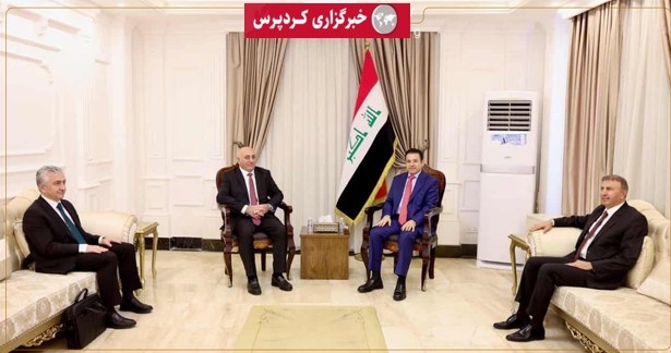 دیدار جلال شیخ ناجی و قاسم الاعرجی درباره توافق امنیتی عراق و ایران