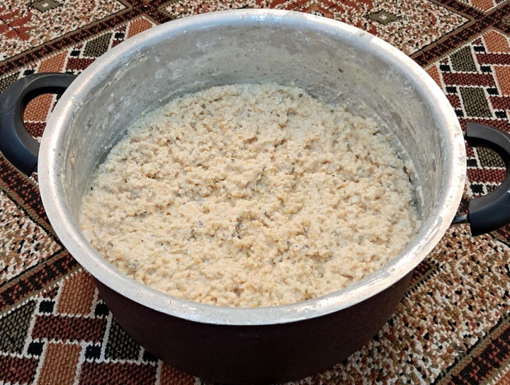 ترخینه غذای محلی اسلام آباد غرب / الهه عباسی