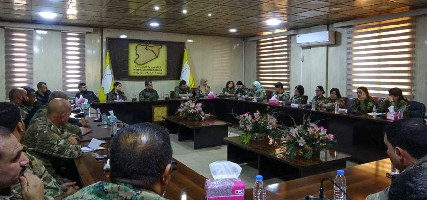 تأکید بر راه‌حل سیاسی و ادامه مبارزه با داعش در نشست مجلس نظامی SDF