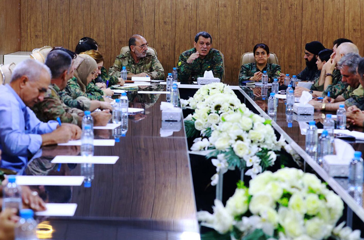 دانوستانه‌كان له‌گه‌ڵ دیمه‌شق به‌پێی ڕێككه‌وتنی ۱۰ی ئازار به‌رده‌وام ده‌بن