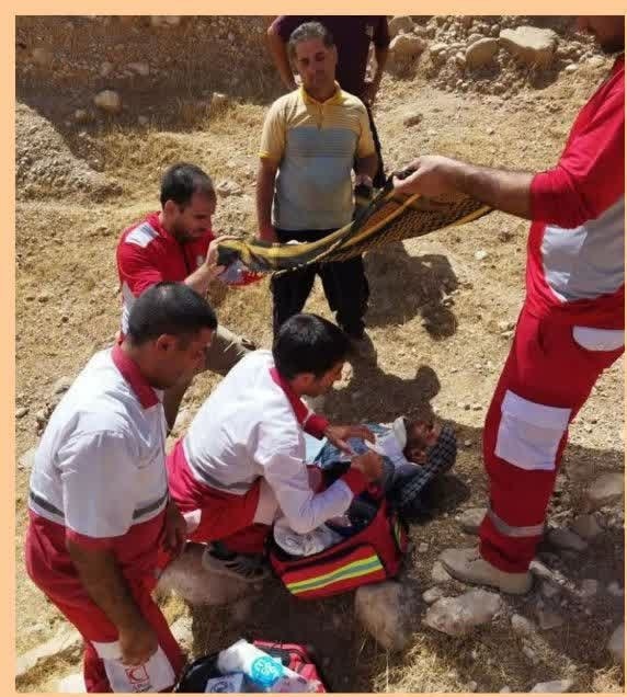 سقوط دامدار ۶۳ ساله در ارتفاعات ماژین دره شهر