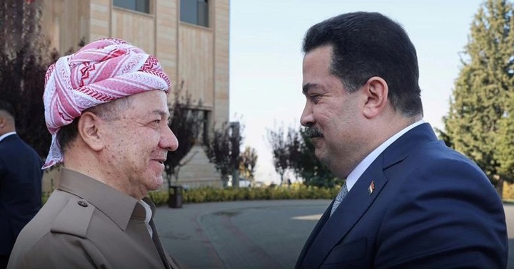 توافق محرمانه بارزانی و سودانی بر سر پست ریاست‌جمهوری عراق