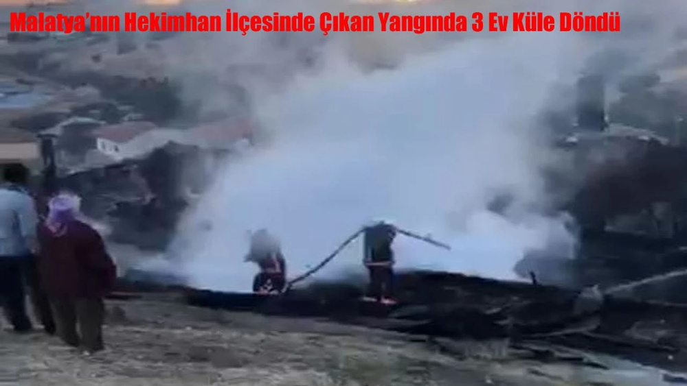 آتشسوزی مهیب در حکیمخان مالاتیا؛ سه خانه تبدیل به خاکستر شد