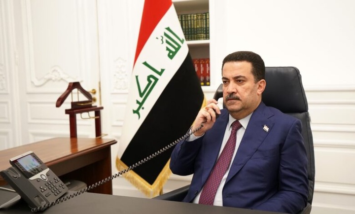 تماس تلفنی السودانی با سران اقلیم کردستان