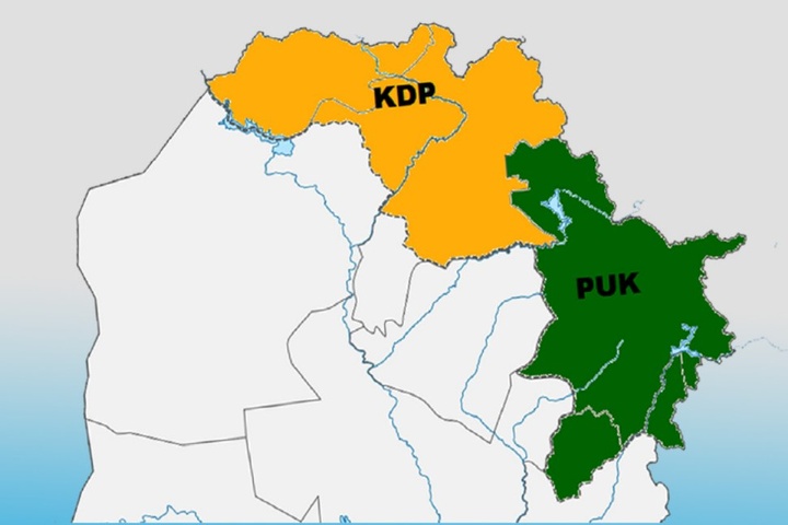سهم مناطق تحت کنترل حزب دمکرات از پروژه های شهرداری ها ۷۷ و اتحادیه میهنی ۲۳ درصد 