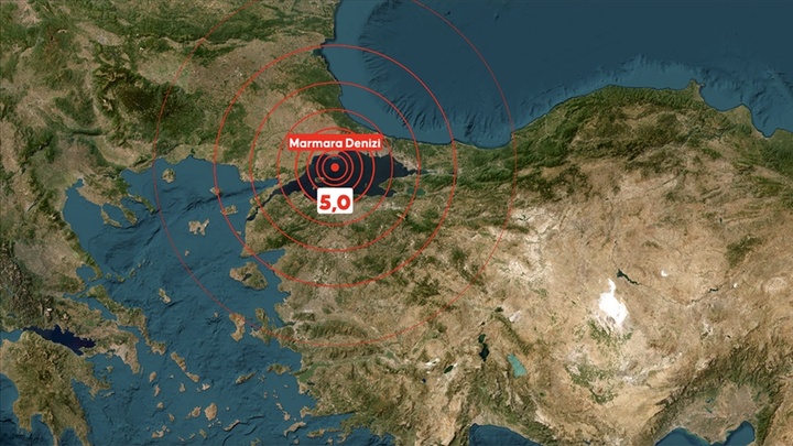 استانبول لرزید؛ زمین لرزه در دریای مرمره