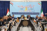 برگزاری جلسه هماهنگی بازگشایی مرز چیلات-علی غربی با حضور استانداران ایلام و میسان عراق