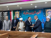 مراسم تکریم و معارفه فرماندار شاهین‌دژ انجام شد
