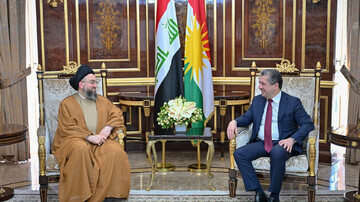 گفت‌وگوی بارزانی و الحکیم درباره توافق سه جانبه از سرگیری صادرات نفت اقلیم کردستان عراق