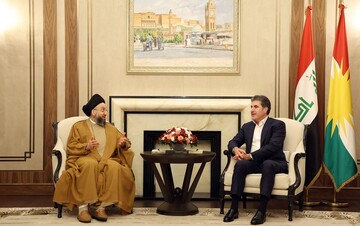 سەرۆکی ڕەوتی حیکمە لەگەڵ نێچیرڤان بارزانی کۆ بوویەوە