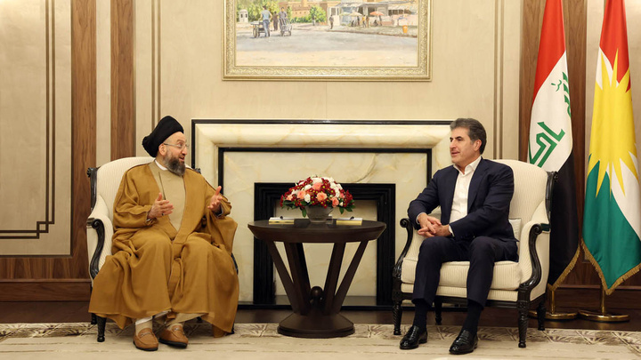 رئیس جریان حکمت ملی عراق با نچیروان بارزانی دیدار کرد