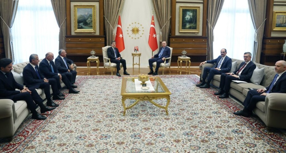 بارزانی و اردوغان حمایت از صلح و ثبات در منطقه را بررسی کردند