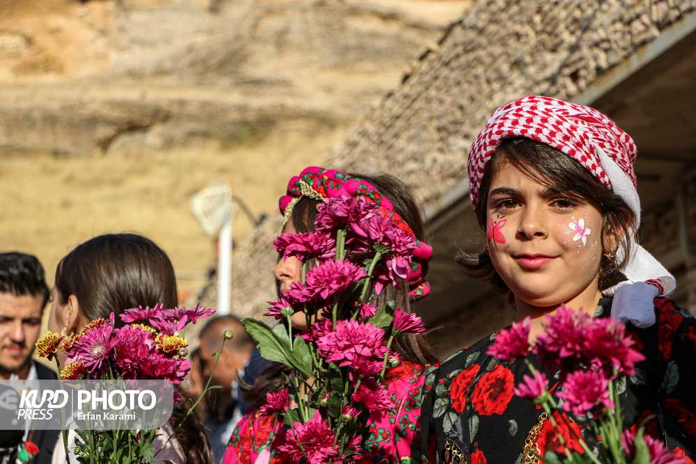 ڕێوڕەسمی ساڵوەگەڕی جەژنی میرەگان لە کەرەفتوو+وێنە