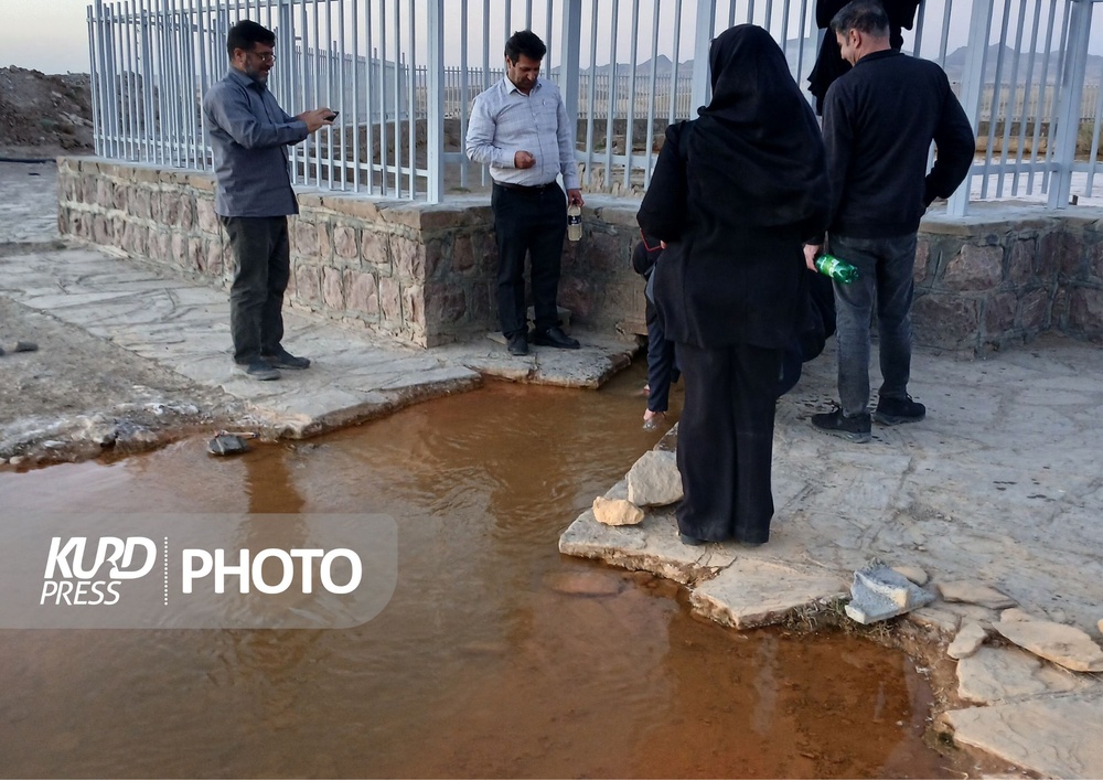 تقابل آرسنیک و گوگرد در چشمه آب معدنی باباگرگر