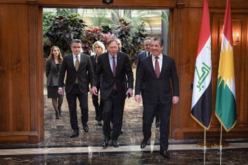 گفتگوی مسرور بارزانی و رئیس پیشین سازمان سیا درباره‌ی اوضاع اقلیم کردستان و سوریه