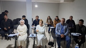 آغاز دوره‌های آموزش زبان کردی در چِرکِزکوی تکیرداغ + فیلم