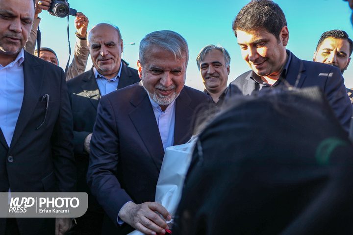 روز اول سفر وزیر میراث فرهنگی ، گردشگری و صنایع دستی به کردستان/ عکاس : عرفان کرمی