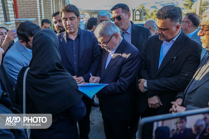 روز اول سفر وزیر میراث فرهنگی ، گردشگری و صنایع دستی به کردستان/ عکاس : عرفان کرمی
