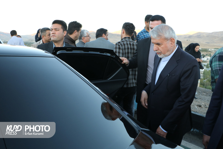 روز اول سفر وزیر میراث فرهنگی ، گردشگری و صنایع دستی به کردستان/ عکاس : عرفان کرمی