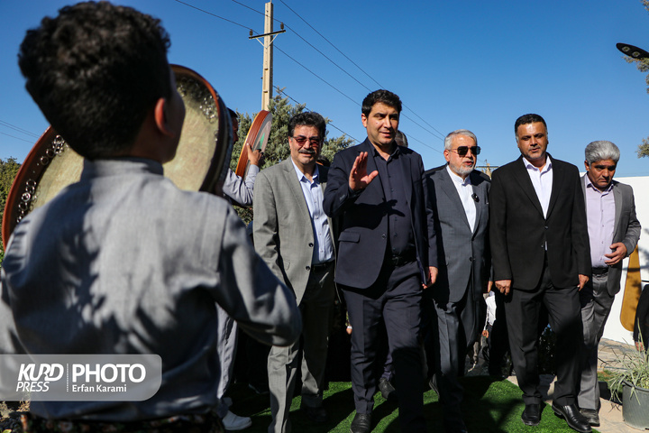 دوین روز از سفر وزیر میراث فرهنگی ، گردشگری و صنایع دستی در استان کردستان / عکاس:عرفان کرمی