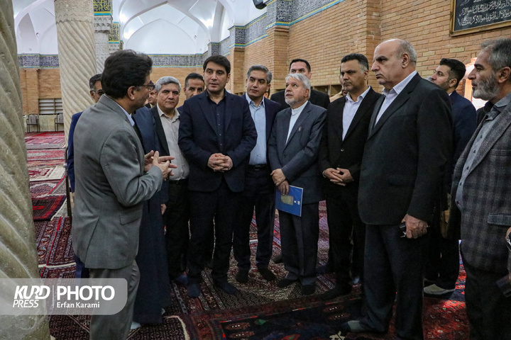 دوین روز از سفر وزیر میراث فرهنگی ، گردشگری و صنایع دستی در استان کردستان / عکاس:عرفان کرمی