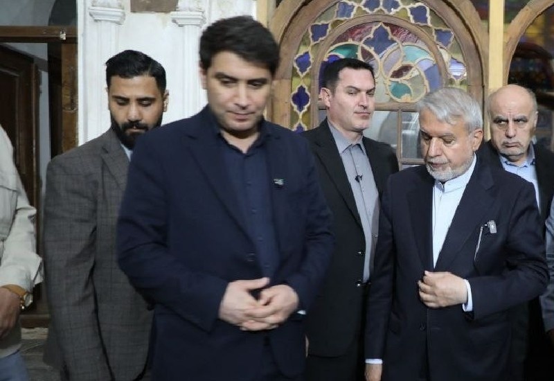 بازدید وزیر میراث فرهنگی از جاذبههای تاریخی سنندج