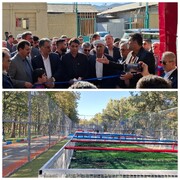 افتتاح بزرگ‌ترین گذر ورزش استان کردستان در سقز