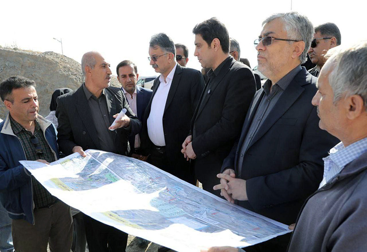 بازدید استاندار کردستان از کریدور بزرگراهی غرب کشور