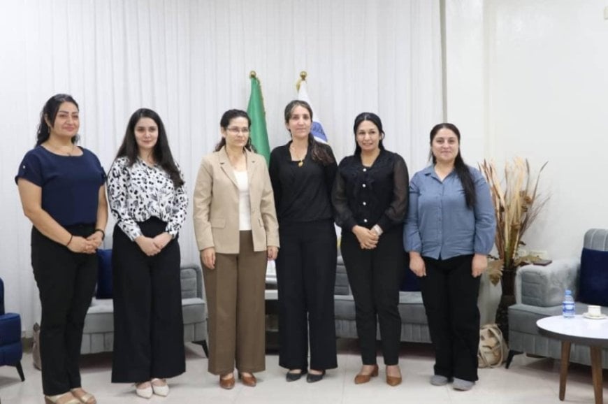 دیدار دفتر زنان آوارگان سرهکانی با الهام احمد درباره بازگشت امن آوارگان