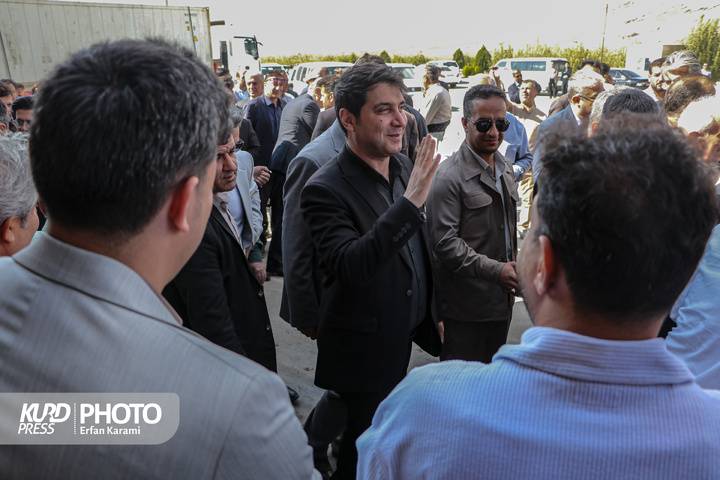 سفر یک روزه استاندار به سقز / عکاس : عرفان کرمی