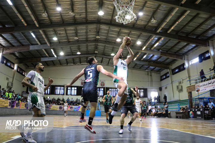 سوپر لیگ بسکتبال کشور ، پاس کردستان -طبیعت تهران/ عکاس : عرفان کرمی