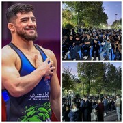 درخشش جهانی شیرمرد کردستان؛ مبین عظیمی قهرمان کشتی آزاد جهان شد