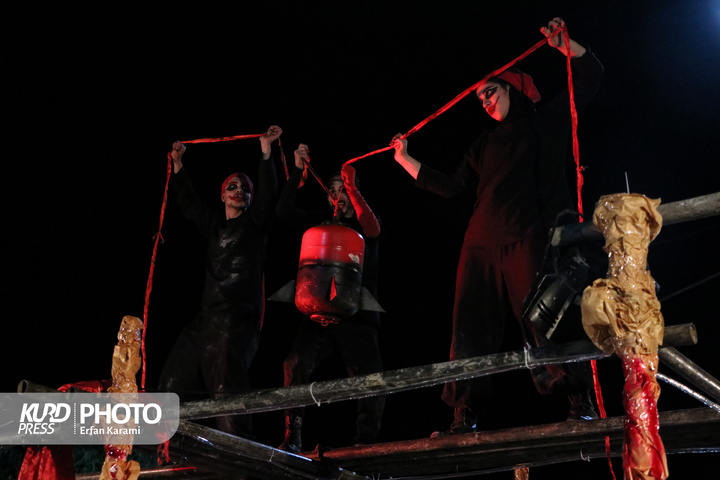 روز اول هجدهمین دوره جشنواره تئاتر خیابانی مریوان / عکاس : عرفان کرمی