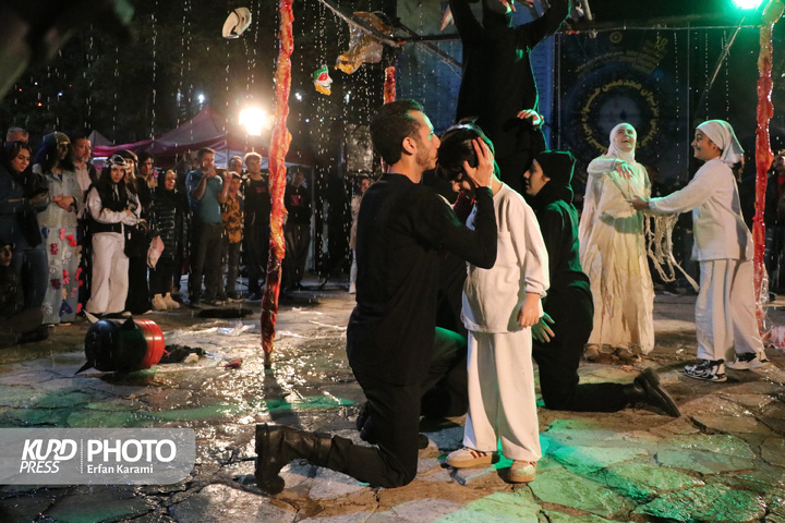 روز اول هجدهمین دوره جشنواره تئاتر خیابانی مریوان / عکاس : عرفان کرمی