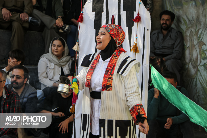 روز اول هجدهمین دوره جشنواره بین المللی تئاتر خیابانی مریوان / عکاس : عرفان کرمی