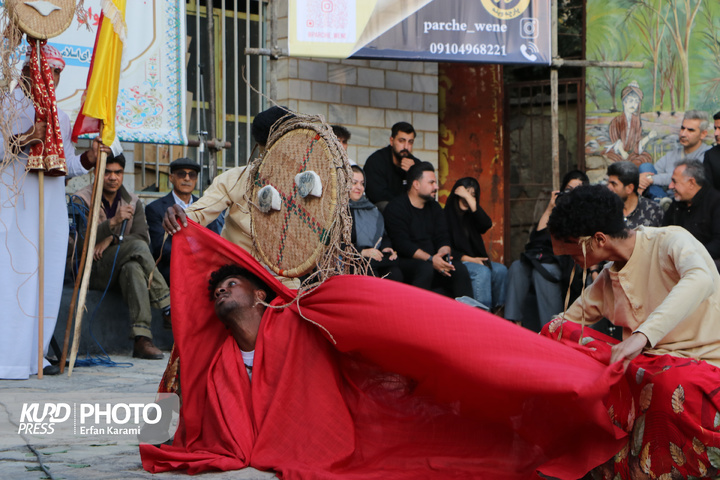 روز اول هجدهمین دوره جشنواره بین المللی تئاتر خیابانی مریوان / عکاس : عرفان کرمی