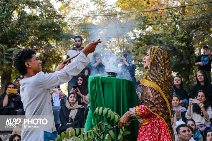 روز اول هجدهمین دوره جشنواره بین المللی تئاتر خیابانی مریوان / عکاس : عرفان کرمی