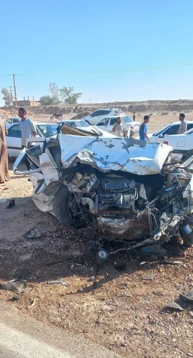 تصادف مرگبار در جاده دهلران اندیمشک با سه کشته و پنج مصدوم