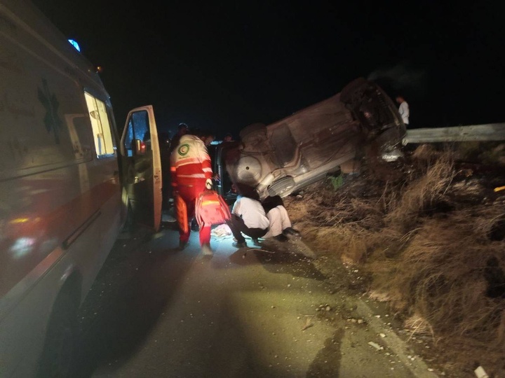 محور مهاباد به ارومیه دوباره حادثه ساز شد/ مرگ ٢ نفر در تصادف جادەای