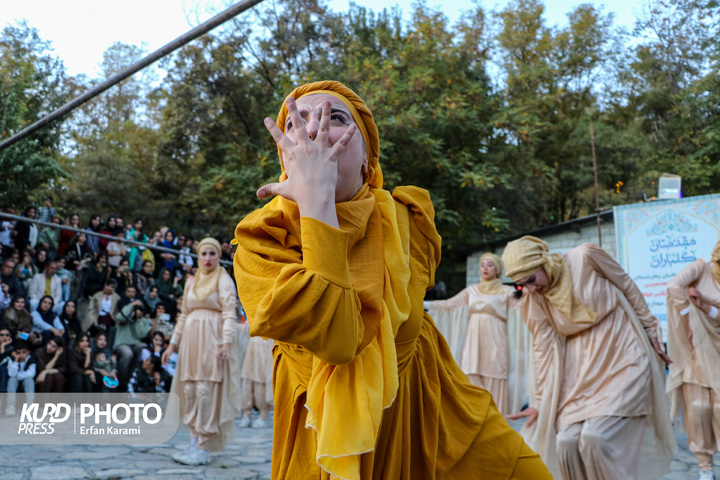 روزسوم هجدهمین دوره جشنواره بین المللی تئاتر خیابانی مریوان / عکاس : عرفان کرمی