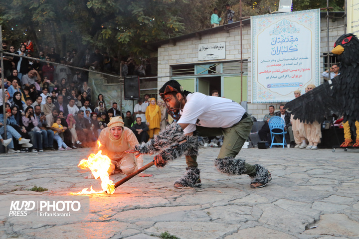 روزسوم هجدهمین دوره جشنواره بین المللی تئاتر خیابانی مریوان / عکاس : عرفان کرمی