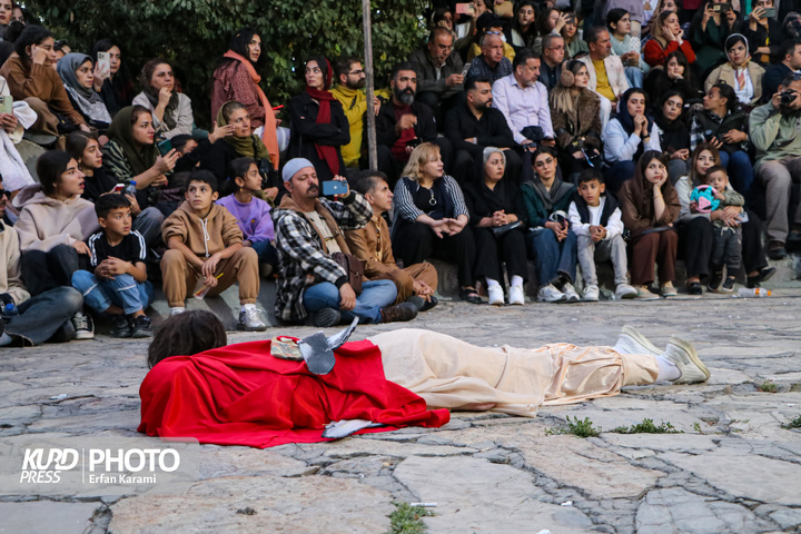 روزسوم هجدهمین دوره جشنواره بین المللی تئاتر خیابانی مریوان / عکاس : عرفان کرمی