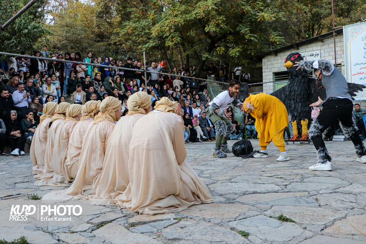 روزسوم هجدهمین دوره جشنواره بین المللی تئاتر خیابانی مریوان / عکاس : عرفان کرمی