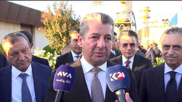 مسرور بارزانی: اگر دولت عراق بخواهد می‌توانیم به آنها کمک کنیم