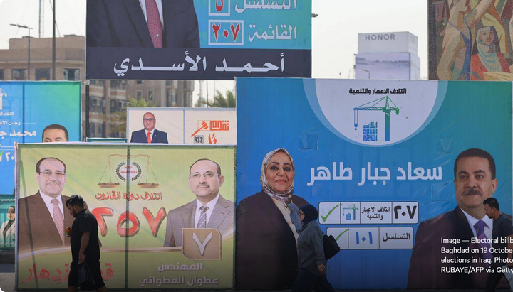 کاهش مشارکت در انتخابات عراق، تداوم حاکمیت نخبگان و تفرقه بیشتر کردها